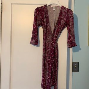 Diane von furtzenberg wrap dress